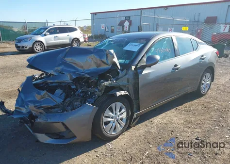 2020 Nissan Sentra S Xtronic Cvt из США, поврежденный, VIN 3N1AB8BV4LY306511